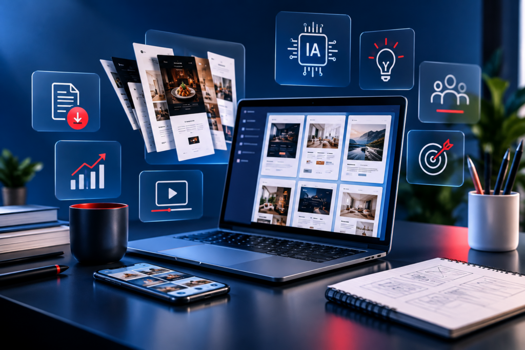 Recursos digitales, plantillas, inteligencia artificial y herramientas de marketing para empresas y emprendedores